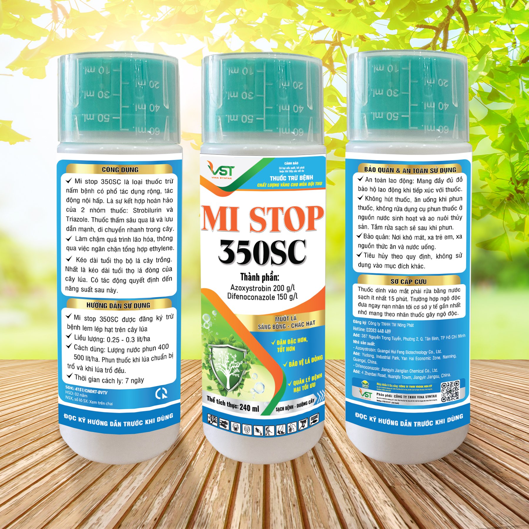 THUỐC TRỪ BỆNH MISTOP 350SC - 240ML